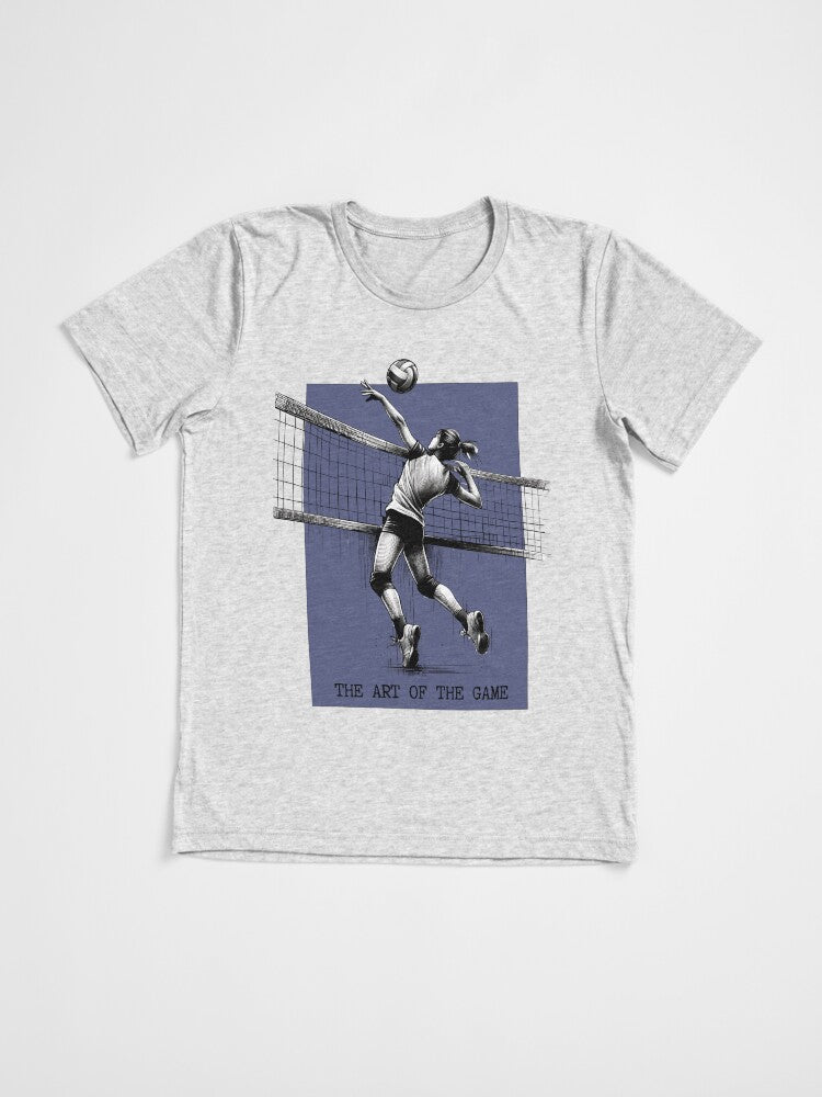 The Art of the Game: Volleyball Collection. Tri-blend T-Shirt