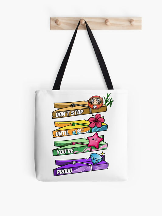 Get Clipped. Volleyball Collection. Tote Bag